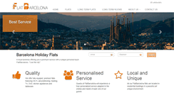 Desktop Screenshot of flatbarcelona.net