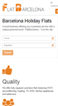 Mobile Screenshot of flatbarcelona.net
