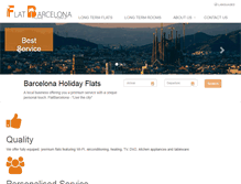 Tablet Screenshot of flatbarcelona.net
